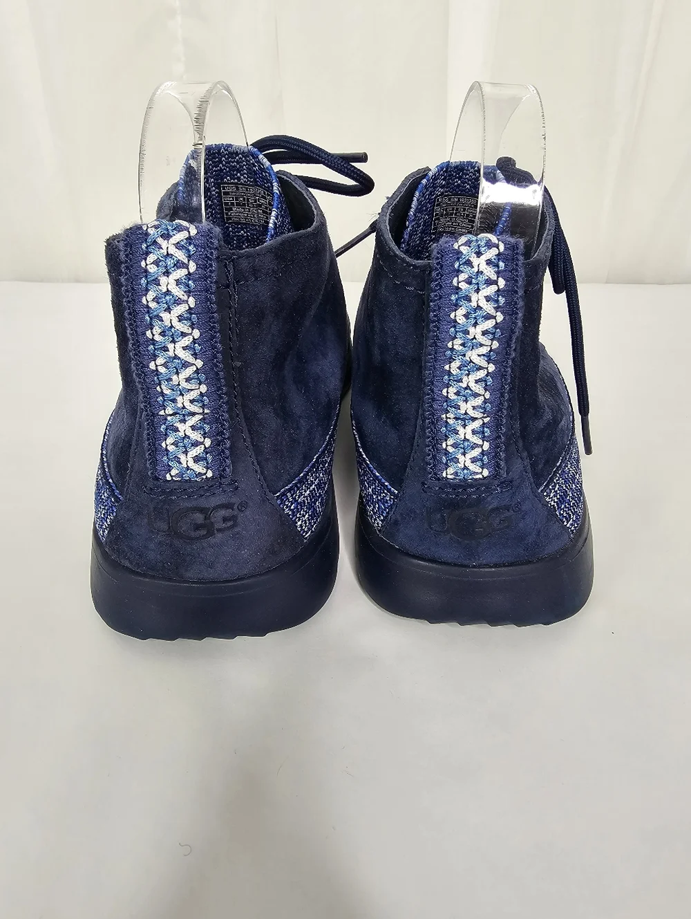 UGG Men’s Freamon Hyperweave 2.0 Chukka Sneaker Boots Navy Blue Size 8 NEW